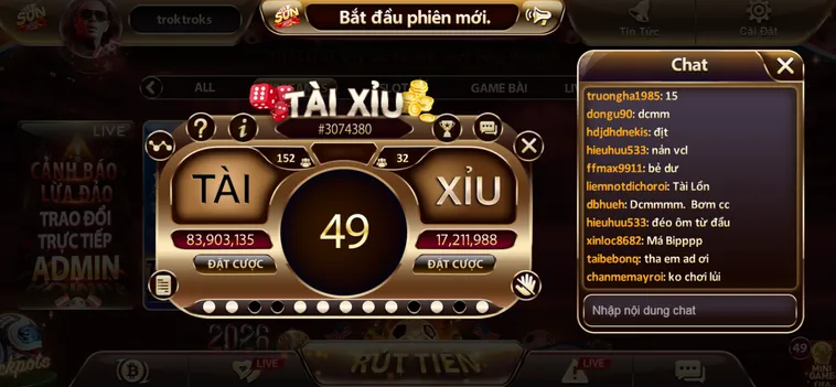 Bí Kíp Áp Dụng Cách Chơi Minigame Tài Xỉu Tại SunWin Luôn Giành Chiến Thắng