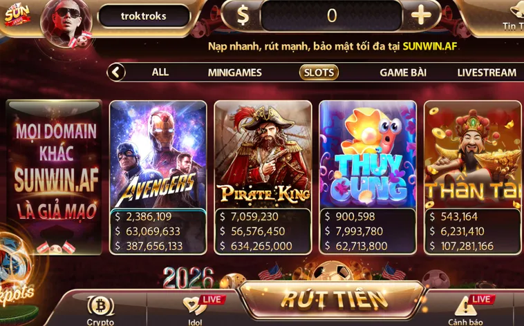 Nổ Hũ SunWin - Cơ Hội Trở Thành Tỷ Phú Với Jackpot Khủng Hàng Ngày